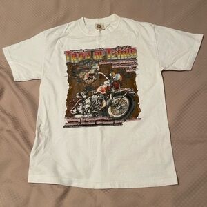 Vintage 2002 AL-TN Trail of Tears Riding to Remember POW MIA t-shirt Size M Rare